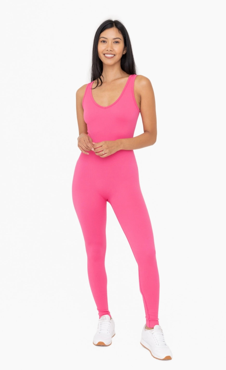 Hot Pink Catsuit